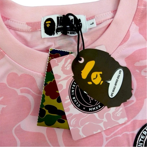 Bape Miami, pink shirt New - Picture 5 of 7